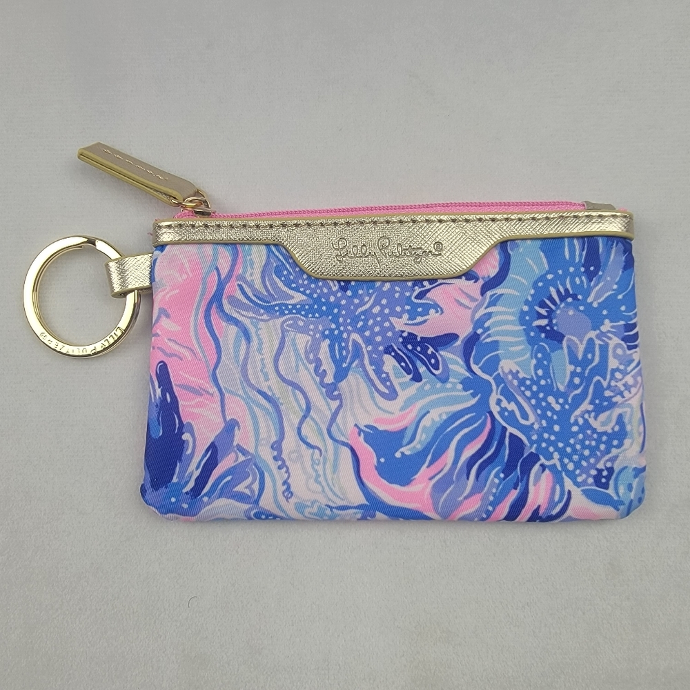NWT Lilly Pulitzer small ID case wallet 5.2" x 3.25" - Picture 2 of 4